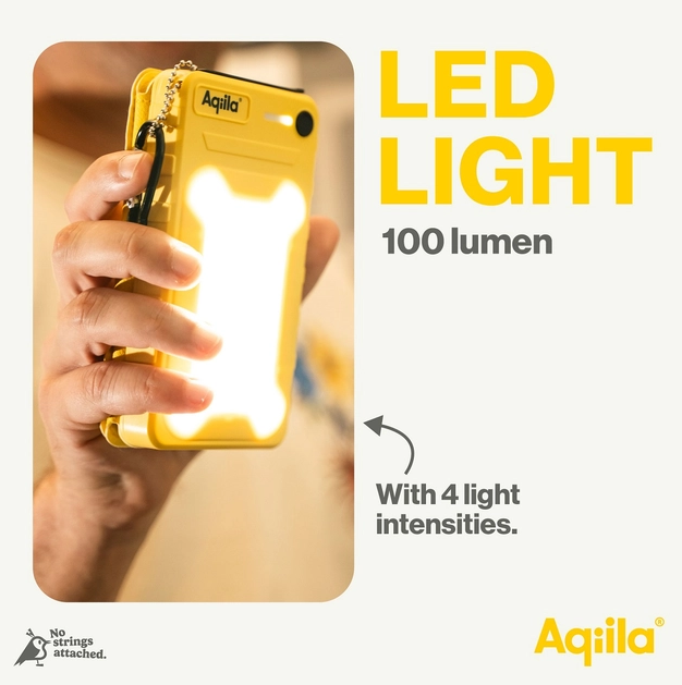 Powerbank AQIILA Powerbird Bs10 Solar 10k mAh 406026