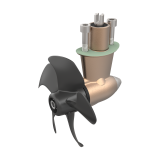 Baugpropell Effektregulering SLEIPNER SEP30 Pro™ 12V Baughekkthruster 30kg variable thrust SEP30125S2